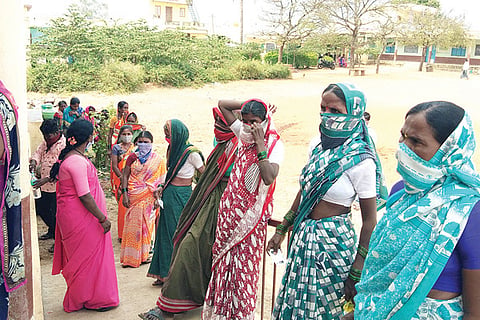 Hiremayegeri Grama panchayat Election Voting