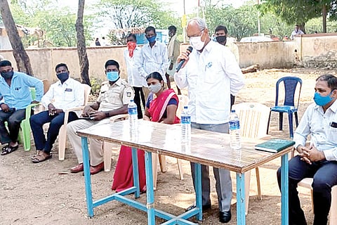 Sanganahala MLA Coroan Awarness