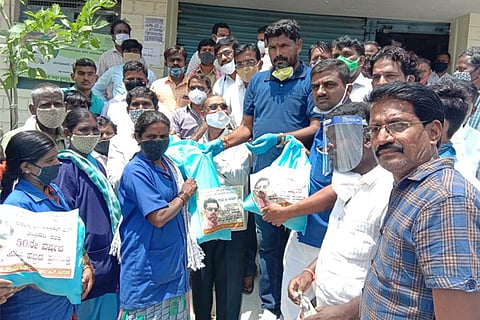 Shivaraj Tangadagi Food Kit Issue