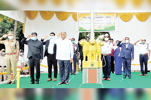 15082021 Raichur V Somanna National Flaf