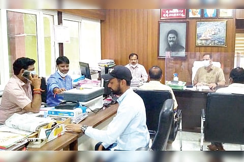 Hospet MLA Anand Singh Office