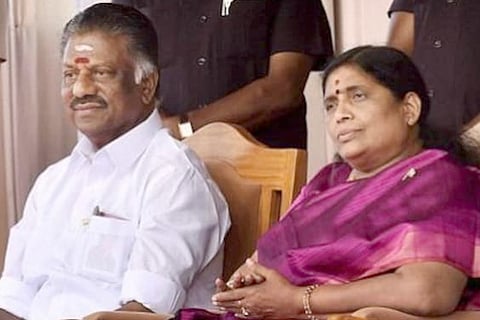 AIADMK leader Panneerselvams wife Vijayalakshmi