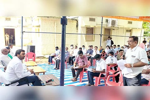 18102021 Devadurga tAluka Officer meeting