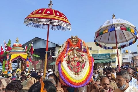 mysore chamundi rathotsava