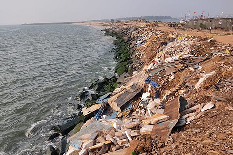 Ullala kotepura sea wasteage dumping