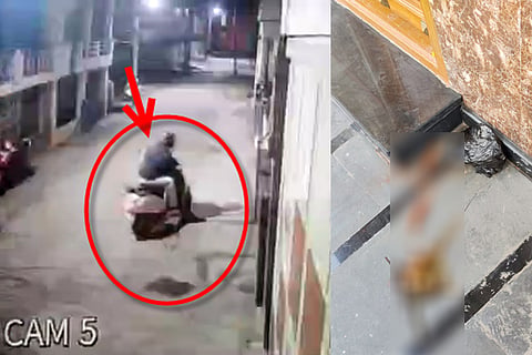 Witchcraft in front of a lawyers house in hassan