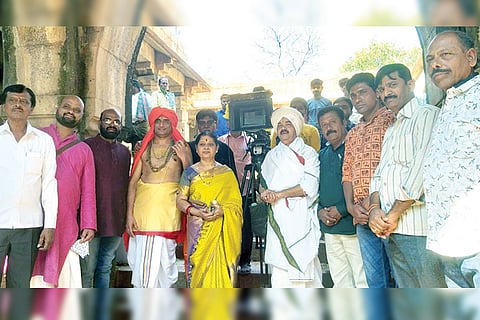 220222 Kanakagiri Shree Vijayadasaru Film Shooting