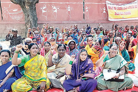 030322 Raichur Devadasi Womens Ogranation Protest