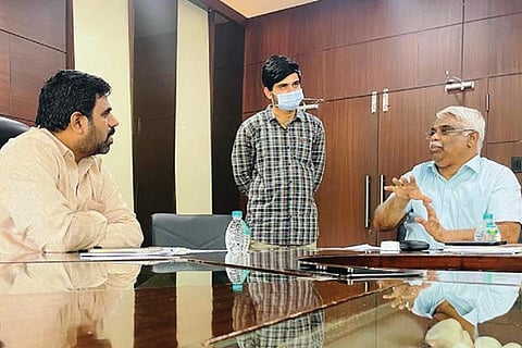 250522 Shivangouda Nayak Meet KBJNL MD