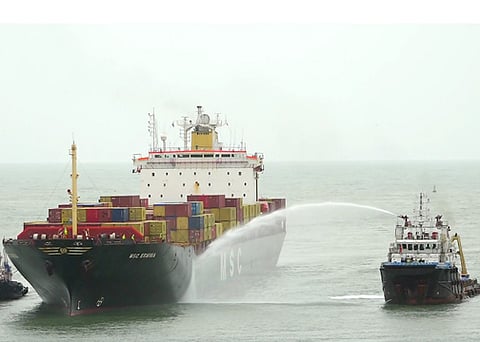 Shrilanka ship