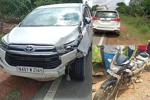 bjp car accident