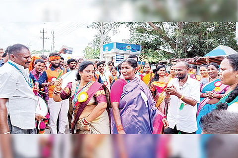 230922 Siraguppa Civil Labor Day celebration