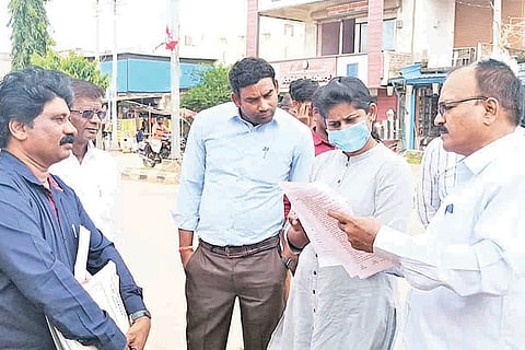 Kavyarani, Project Director of Urban Development Cell visited Kushtagi