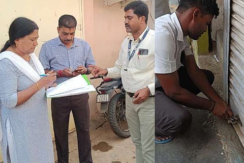 ಆರೋಗ್ಯ ಅಧಿಕಾರಿಗಳಿಂದ ದಾಳಿ