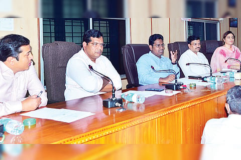 281222 Ballari District Disaster Management Authority meeting