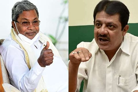 Helicopter gift to former CM Siddaramaiah from people of Badami Taluk