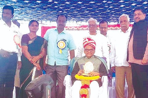 Maradihalli, School, Centenary, Aimangala, Hiriyur,