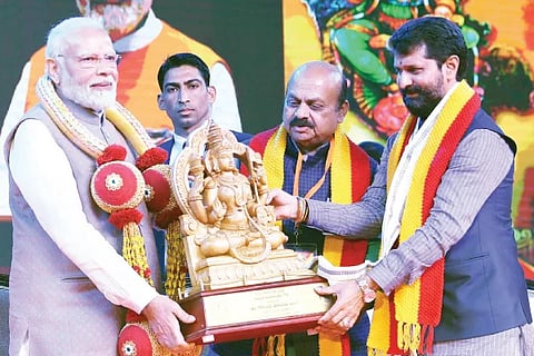 Modi, Bommayi, C T Ravi