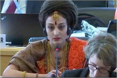 Nityanandana Kailasa was the representative of the country who spoke at the United Nations