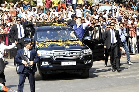PM Modi Road Show