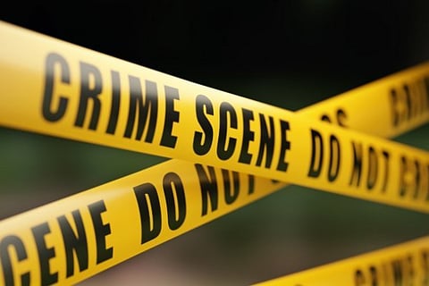 crime scene do not enter ribbon image