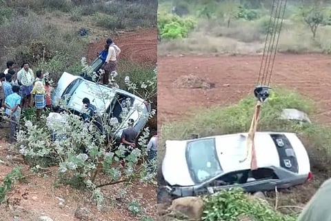 Car Accident in Kolar