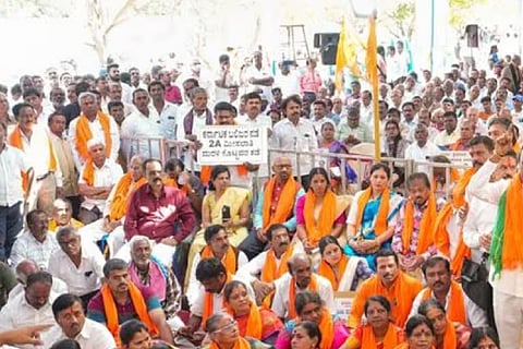 panchamasali protest