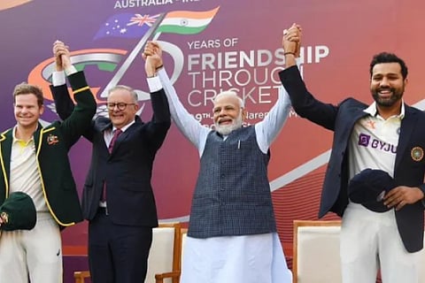 rohit sharma and modi