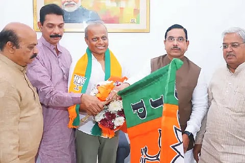 Nagaraja chabbi joined bjp