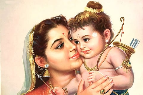 rangoli painting
