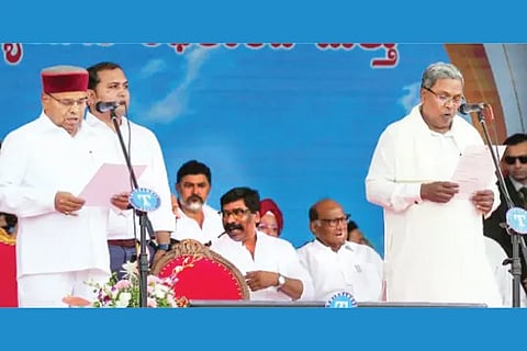 Siddaramaiah Oath