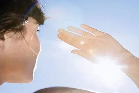 sun tanning