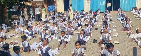 Arunodaya School Yoga Day photo