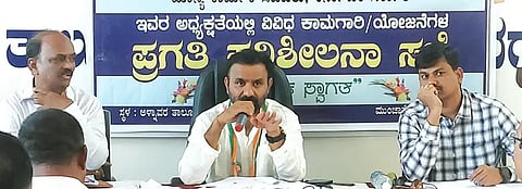 KDP MEETING MINISTER SANTOSH LAD
