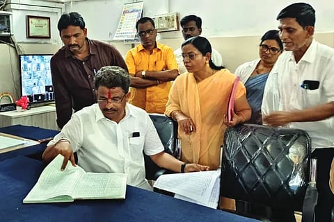 MLA's surprise visit to government hospital