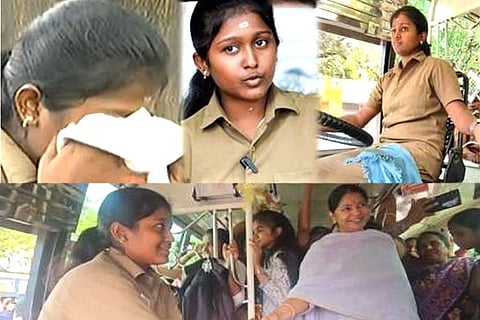 TN Woman Bus Driver