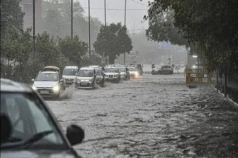 heavy rain fall