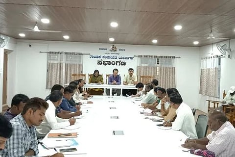 ಅತಿವೃಷ್ಟಿ ಹಾನಿಯ ವರದಿ ಸಭೆ