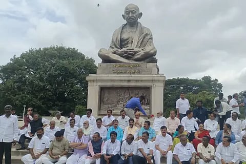 BJP protest