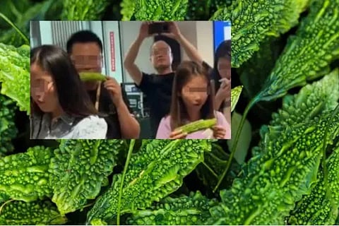 Boss fed bitter gourd to employees for not meeting target in China