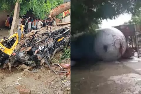 Gas Tanker Accident