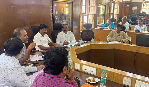 Meeting for the success of 'Mission Indradhanush' campaign in Mysore