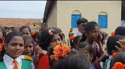 School children crying (1)
