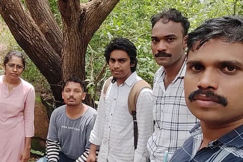 Tourist who rescued by Gokarna Police