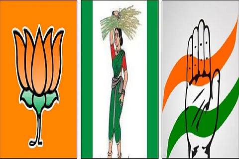 BJP JDS CONGRESS