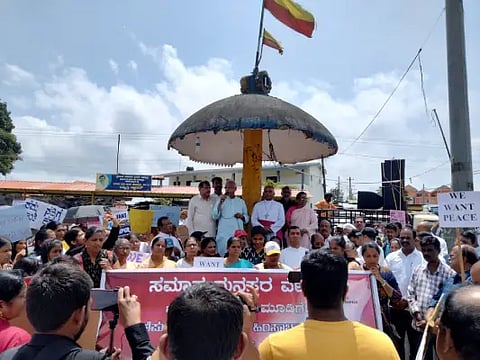 MDG protest