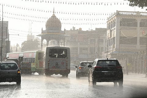 Rain in mysore