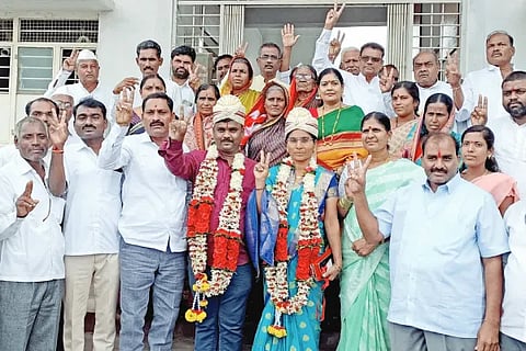 Rameja is the president and Sharanappa is the vice president