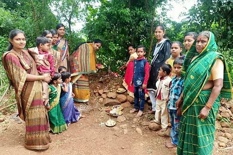 Special worship to Nagadevat in Revathagaon