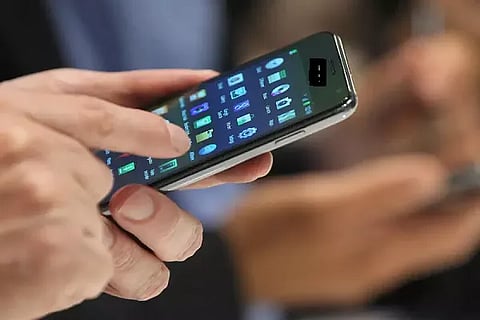 phone using